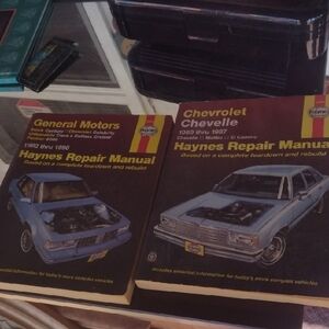 Hanes Repair Manual for Chevrolet Chevelle - Blue Cover
